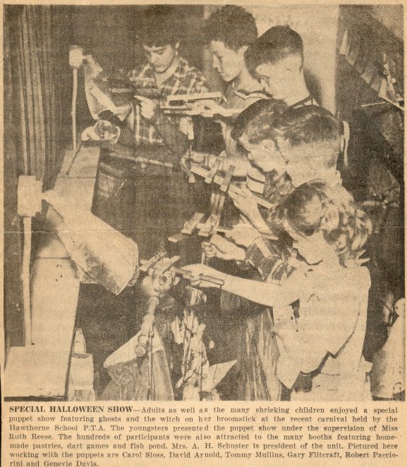 Bakersfield Californian Article on Sixth Grade Puppet Show
