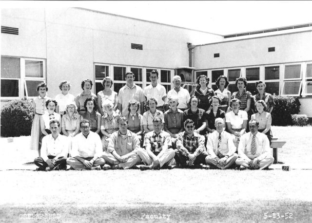Greenfield Union School--Farris 8th Grade--Bakersfield, CA--5-13-52