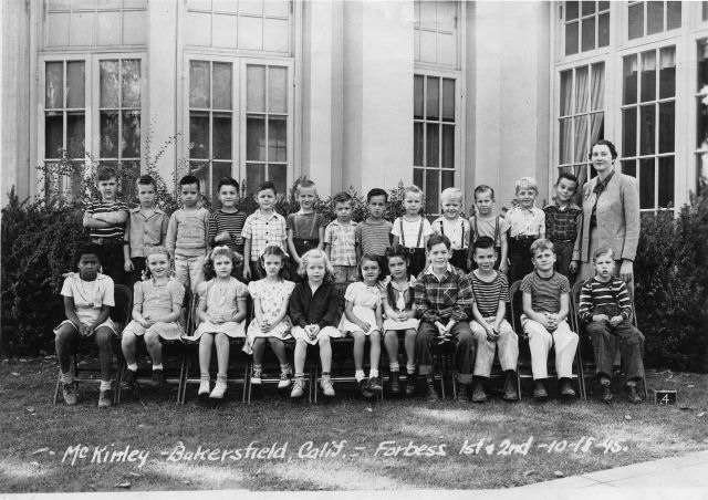 McKinley School--Forbess 1st & 2nd Grade--Bakersfield, CA--10-18-45