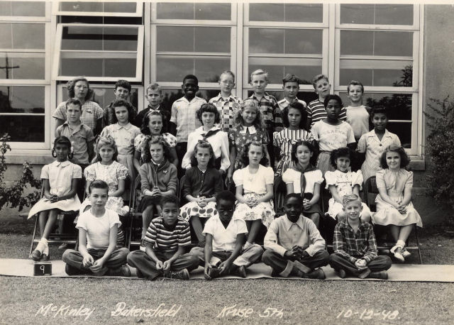 McKinley School--Mrs. Kruse 5th Grade--1948